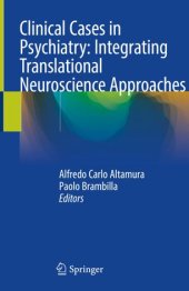 book Clinical Cases in Psychiatry: Integrating Translational Neuroscience Approaches