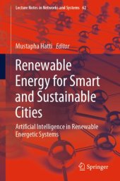 book Renewable Energy for Smart and Sustainable Cities: Artificial Intelligence in Renewable Energetic Systems