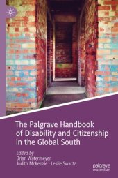 book The Palgrave Handbook of Disability and Citizenship in the Global South