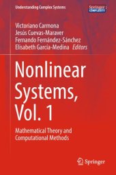 book Nonlinear Systems, Vol. 1: Mathematical Theory and Computational Methods