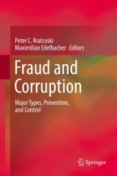 book Fraud and Corruption: Major Types, Prevention, and Control