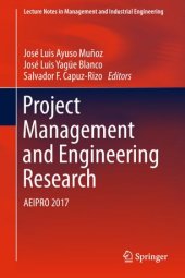 book Project Management and Engineering Research: AEIPRO 2017