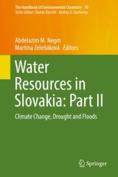 book Water Resources in Slovakia: Part II: Climate Change, Drought and Floods