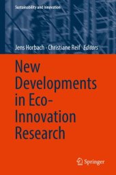 book New Developments in Eco-Innovation Research