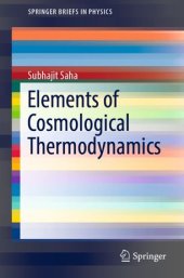 book Elements of  Cosmological Thermodynamics