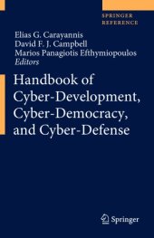 book Handbook of Cyber-Development, Cyber-Democracy, and Cyber-Defense