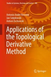 book Applications of the Topological Derivative Method