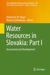 book Water Resources in Slovakia: Part I: Assessment and Development