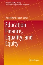 book Education Finance, Equality, and Equity