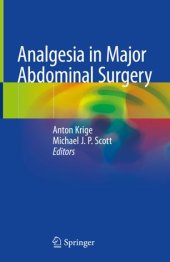 book Analgesia in Major Abdominal Surgery