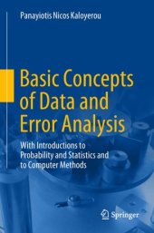 book Basic Concepts of Data and Error Analysis: With Introductions to Probability and Statistics and to Computer Methods