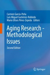 book Aging Research - Methodological Issues