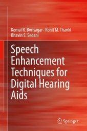 book Speech Enhancement Techniques for Digital Hearing Aids