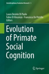 book Evolution of Primate Social Cognition