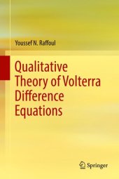 book Qualitative Theory of Volterra Difference Equations