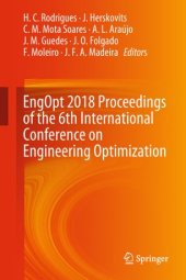 book EngOpt 2018 Proceedings of the 6th International Conference on Engineering Optimization