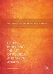 book Essays Reflecting the Art of Political and Social Analysis