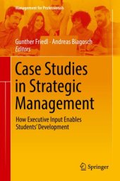 book Case Studies in Strategic Management: How Executive Input Enables Students’ Development