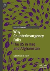 book Why Counterinsurgency Fails: The US in Iraq and Afghanistan