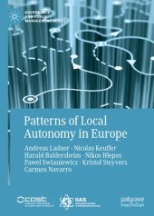 book Patterns of Local Autonomy in Europe