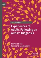 book Experiences of Adults Following an Autism Diagnosis