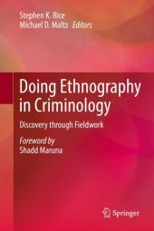 book Doing Ethnography in Criminology: Discovery through Fieldwork