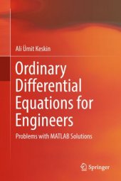 book Ordinary Differential Equations for Engineers: Problems with MATLAB Solutions