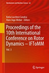 book Proceedings of the 10th International Conference on Rotor Dynamics – IFToMM: Vol. 3