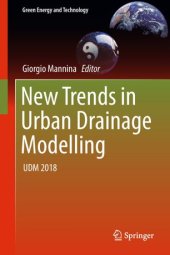 book New Trends in Urban Drainage Modelling: UDM 2018