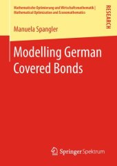 book Modelling German Covered Bonds