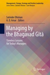 book Managing by the Bhagavad Gītā: Timeless Lessons for Today’s Managers