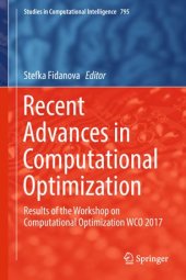 book Recent Advances in Computational Optimization: Results of the Workshop on Computational Optimization WCO 2017