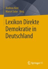 book Lexikon Direkte Demokratie in Deutschland