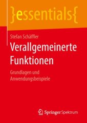 book Verallgemeinerte Funktionen: Grundlagen und Anwendungsbeispiele