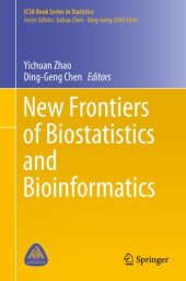 book New Frontiers of Biostatistics and Bioinformatics