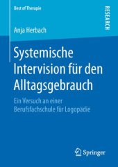 book Systemische Intervision für den Alltagsgebrauch: Ein Versuch an einer Berufsfachschule für Logopädie