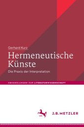 book Hermeneutische Künste: Die Praxis der Interpretation