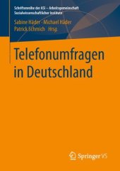 book Telefonumfragen in Deutschland