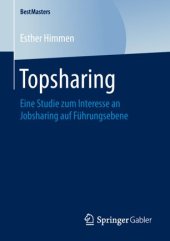 book Topsharing: Eine Studie zum Interesse an Jobsharing auf Führungsebene