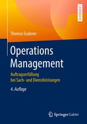 book Operations Management: Auftragserfüllung bei Sach- und Dienstleistungen