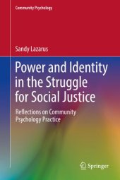 book Power and Identity in the Struggle for Social Justice: Reflections on Community Psychology Practice