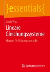 book Lineare Gleichungssysteme: Klartext für Nichtmathematiker