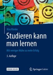 book Studieren kann man lernen: Mit weniger Mühe zu mehr Erfolg