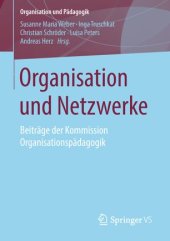 book Organisation und Netzwerke: Beiträge der Kommission Organisationspädagogik