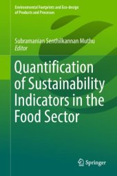 book Quantification of Sustainability Indicators in the Food Sector