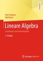 book Lineare Algebra: Grundlagen und Anwendungen