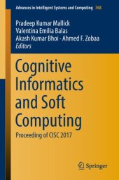 book Cognitive Informatics and Soft Computing: Proceeding of CISC 2017