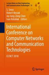 book International Conference on Computer Networks and Communication Technologies: ICCNCT 2018