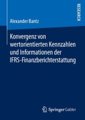 book Konvergenz von wertorientierten Kennzahlen und Informationen der IFRS-Finanzberichterstattung