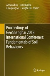 book Proceedings of GeoShanghai 2018 International Conference: Fundamentals of Soil Behaviours